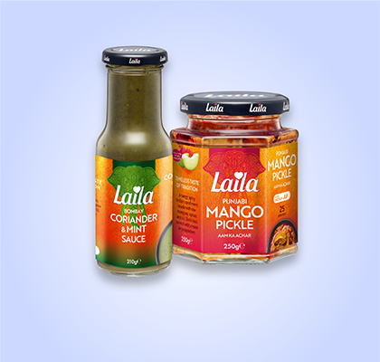 corianderMitSause-and-mango-pickle